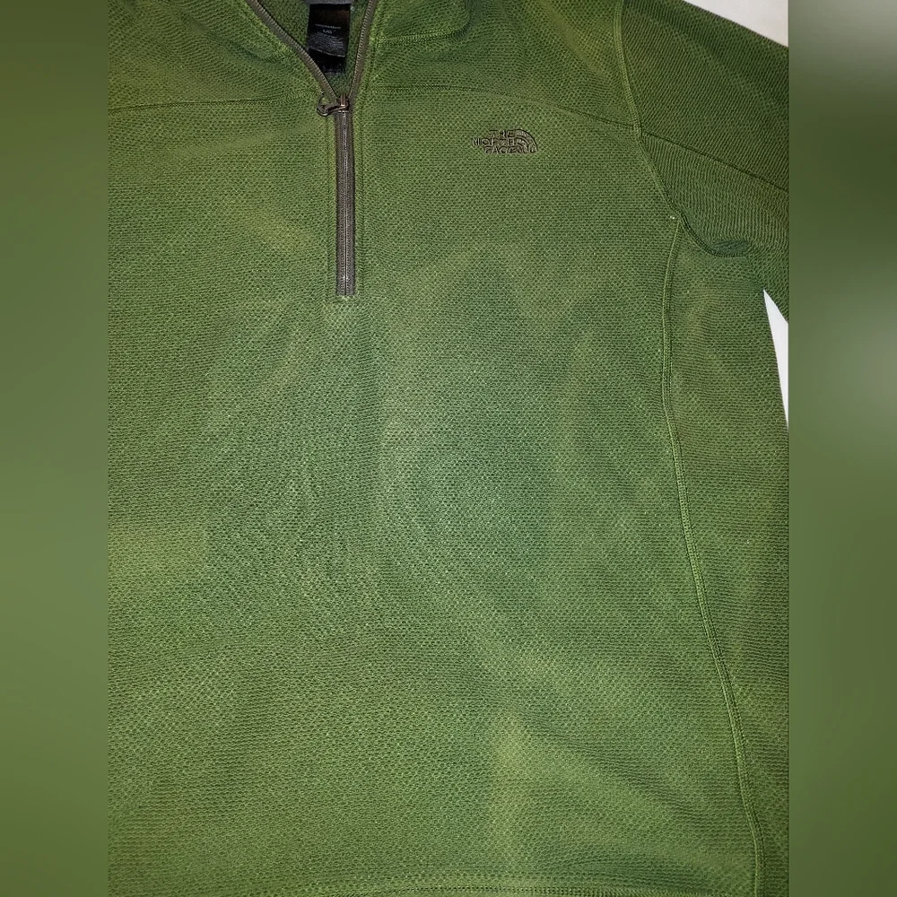 The North Face Olive Green Men's Fleece Pullover #gorpcore